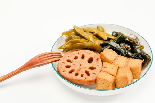 特色小吃小食拼盘卤味小吃美食摄影图 st摄影